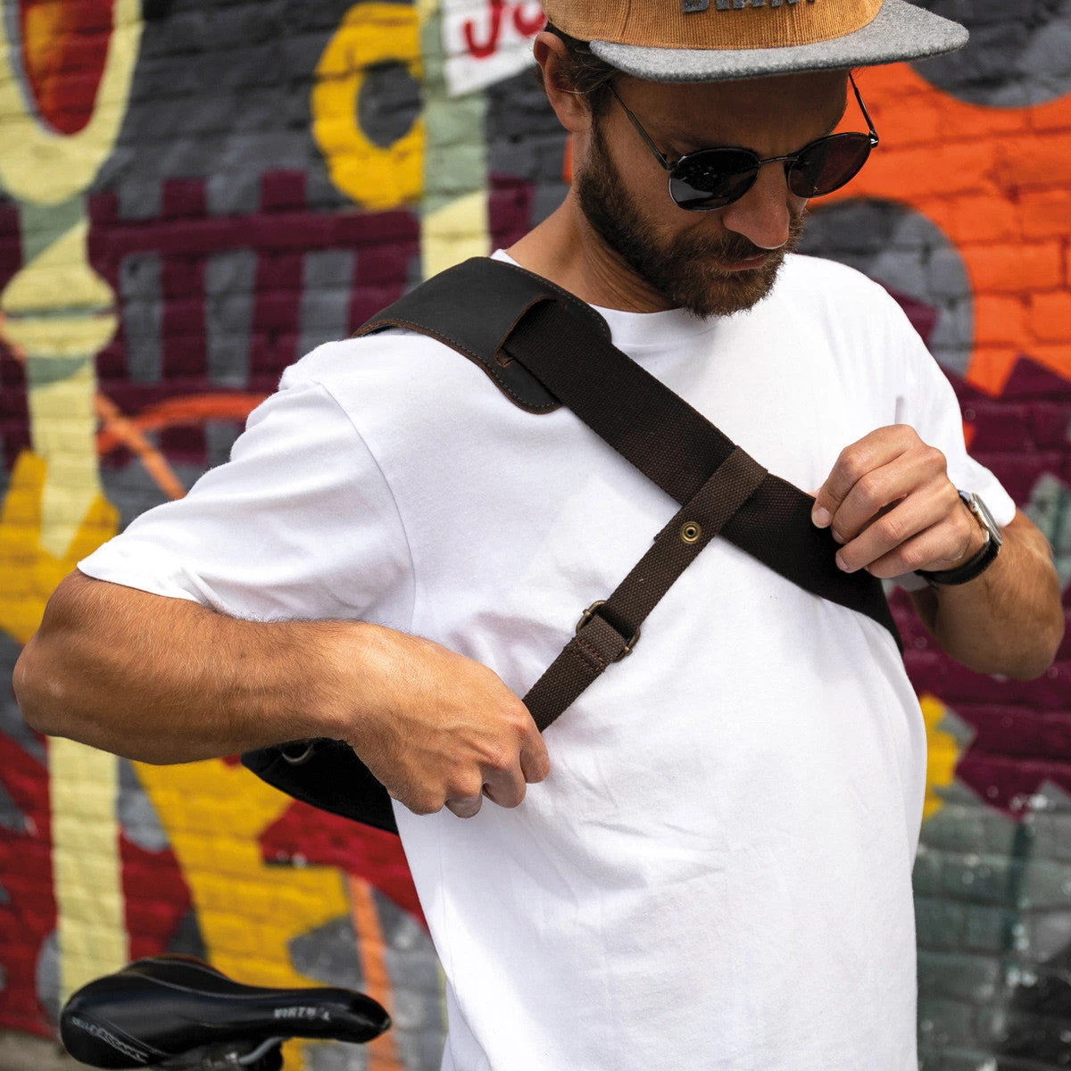 Life Of Riley New Arrivals Waxed Canvas And Leather Messenger Bag 7 Life Of Riley New Arrivals Waxed Canvas And Leather Messenger Bag