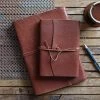Life Of Riley Leather Refillable Tie Journal