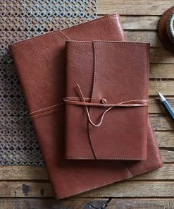 Life Of Riley Leather Refillable Tie Journal