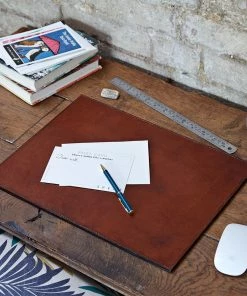 Life Of Riley Leather Bureau Desk Mat Home Office