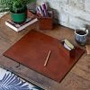 Life Of Riley Gift Sets Leather Bureau Desk Set - Three Matching Essentials