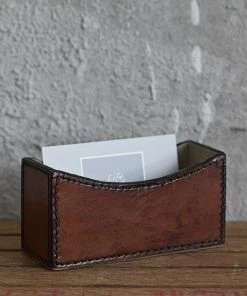 Life Of Riley Leather Business Card Holder