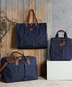 Life Of Riley Waxed Canvas Travel Set