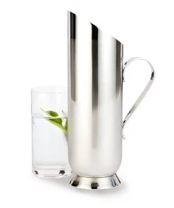 Life Of Riley Mirror Polish Water Pitcher Bar Ware
