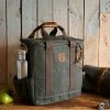 Life Of Riley Waxed Canvas Cool Bag - Insulated For Hot Food Too. 2 Life Of Riley Waxed Canvas Cool Bag - Insulated For Hot Food Too.