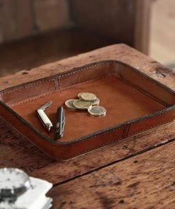 Life Of Riley Leather Stash Tray