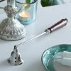 Life Of Riley Leather Handled Candle Snuffer