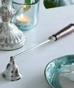 Life Of Riley Leather Handled Candle Snuffer