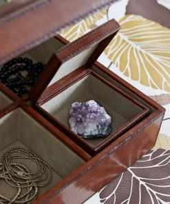 Life Of Riley Storage Leather Collectors Display Box