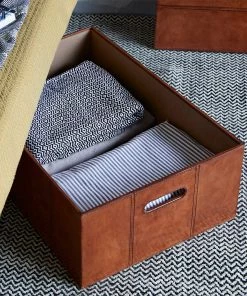 Life Of Riley Leather Underbed Storage Box 14 Life Of Riley Leather Underbed Storage Box