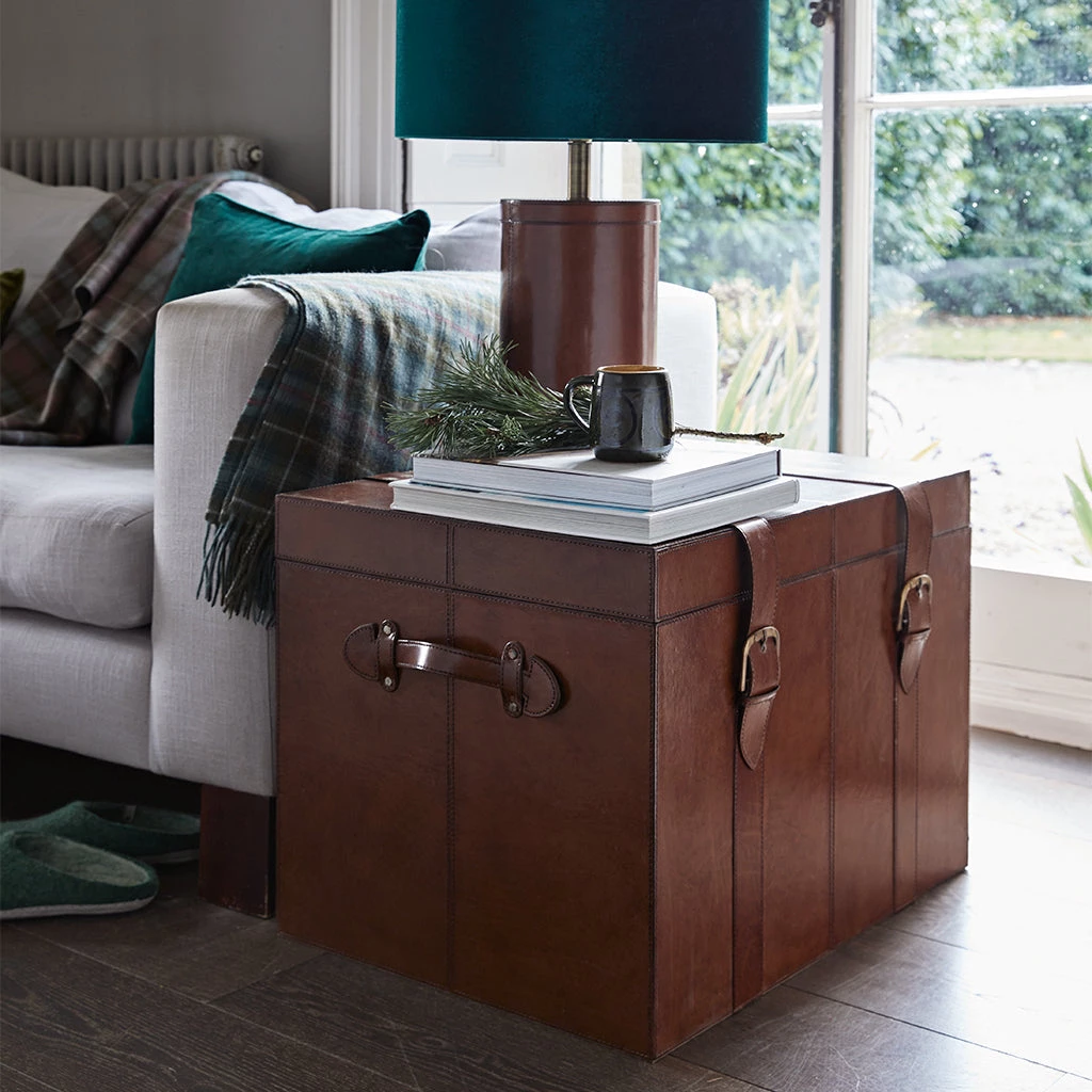 Life Of Riley Trunks Leather Steamer Trunk 4 Life Of Riley Trunks Leather Steamer Trunk