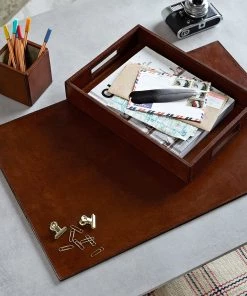 Life Of Riley Leather Home Office Set Gift Sets