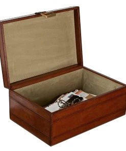 Life Of Riley Leather Stirrup Box - Three Sizes Keepsake Boxes