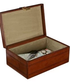 Life Of Riley Leather Stirrup Box - Three Sizes Keepsake Boxes