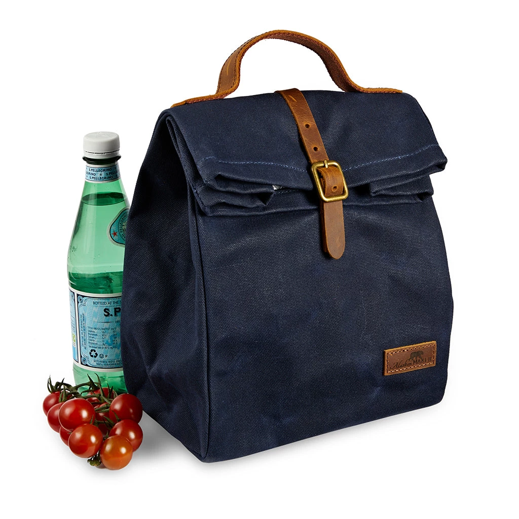 Life Of Riley Waxed Canvas Lunch Cool Bag Waxed Canvas Gifts 6 Life Of Riley Waxed Canvas Lunch Cool Bag Waxed Canvas Gifts