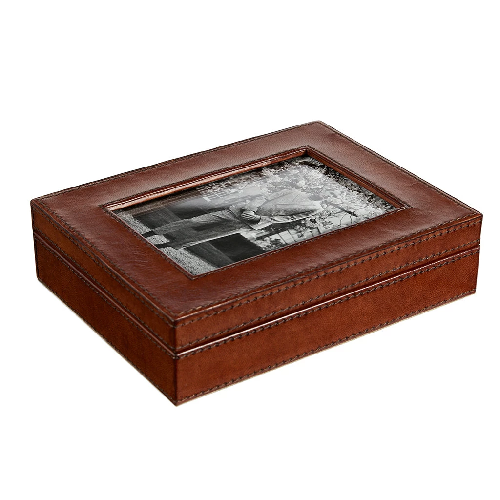 Life Of Riley Leather Photo Memorabilia Box 5 Life Of Riley Leather Photo Memorabilia Box