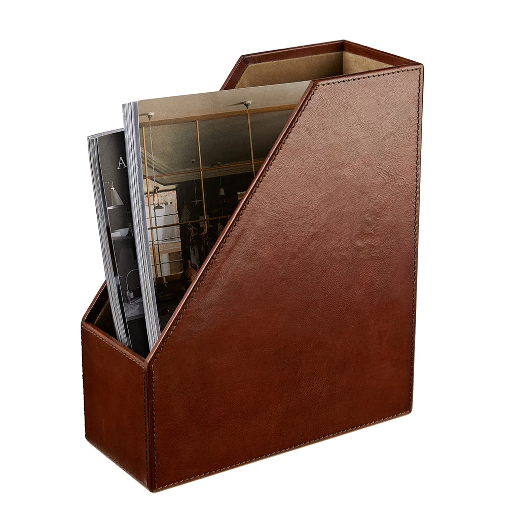 Life Of Riley Leather Magazine File Home Office 4 Life Of Riley Leather Magazine File Home Office