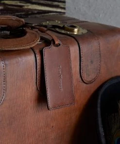 Life Of Riley For Couple Leather Luggage Tag