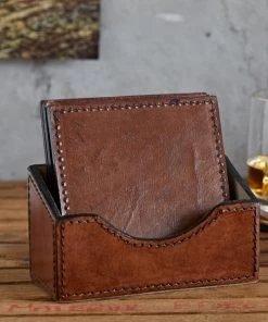 Life Of Riley Leather Coasters And Holder Third Anniversary 13 Life Of Riley Leather Coasters And Holder Third Anniversary