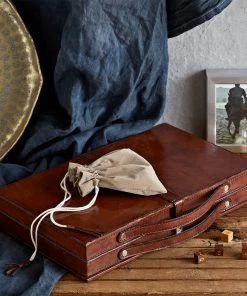 Life Of Riley Leather Backgammon Set Gifts