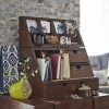 Life Of Riley Home Office Leather Stationery Box