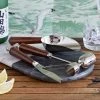 Life Of Riley Bar Ware Leather Handled Cocktail Tool Collection
