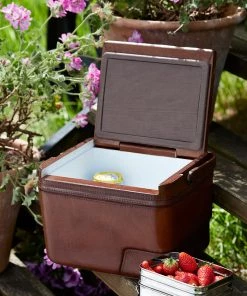 Life Of Riley Drinks Cases Leather Cool Box