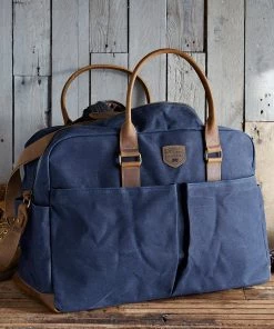 Life Of Riley Waxed Canvas Travel Set