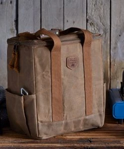 Life Of Riley Waxed Canvas Gifts Waxed Canvas Picnic Tote And Cool Bag Picnic Set 12 Life Of Riley Waxed Canvas Gifts Waxed Canvas Picnic Tote And Cool Bag Picnic Set