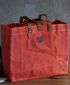 Life Of Riley Waxed Canvas Tote Bag