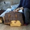 Life Of Riley Waxed Canvas Weekend And Wash Bag Set Waxed Canvas Gifts