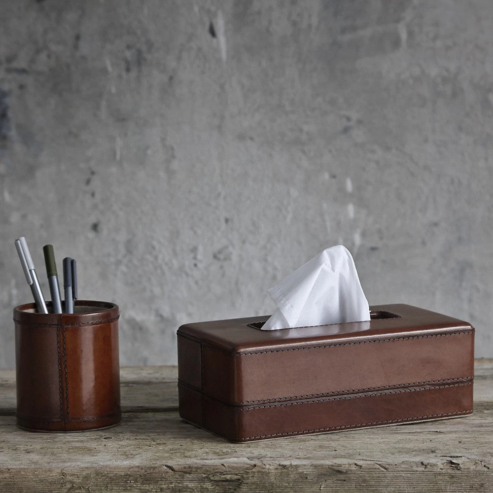Life Of Riley Leather Tissue Box 5 Life Of Riley Leather Tissue Box