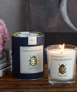 Life Of Riley Candles Scented Candle. Cassis And Rose