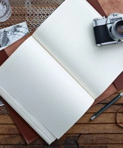 Life Of Riley Leather Refillable Tie Journal