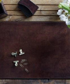 Life Of Riley Leather Bureau Desk Mat Home Office