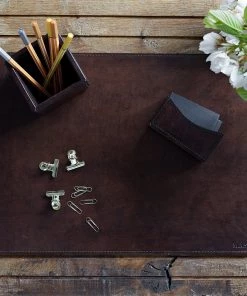 Life Of Riley Leather Bureau Desk Mat Home Office