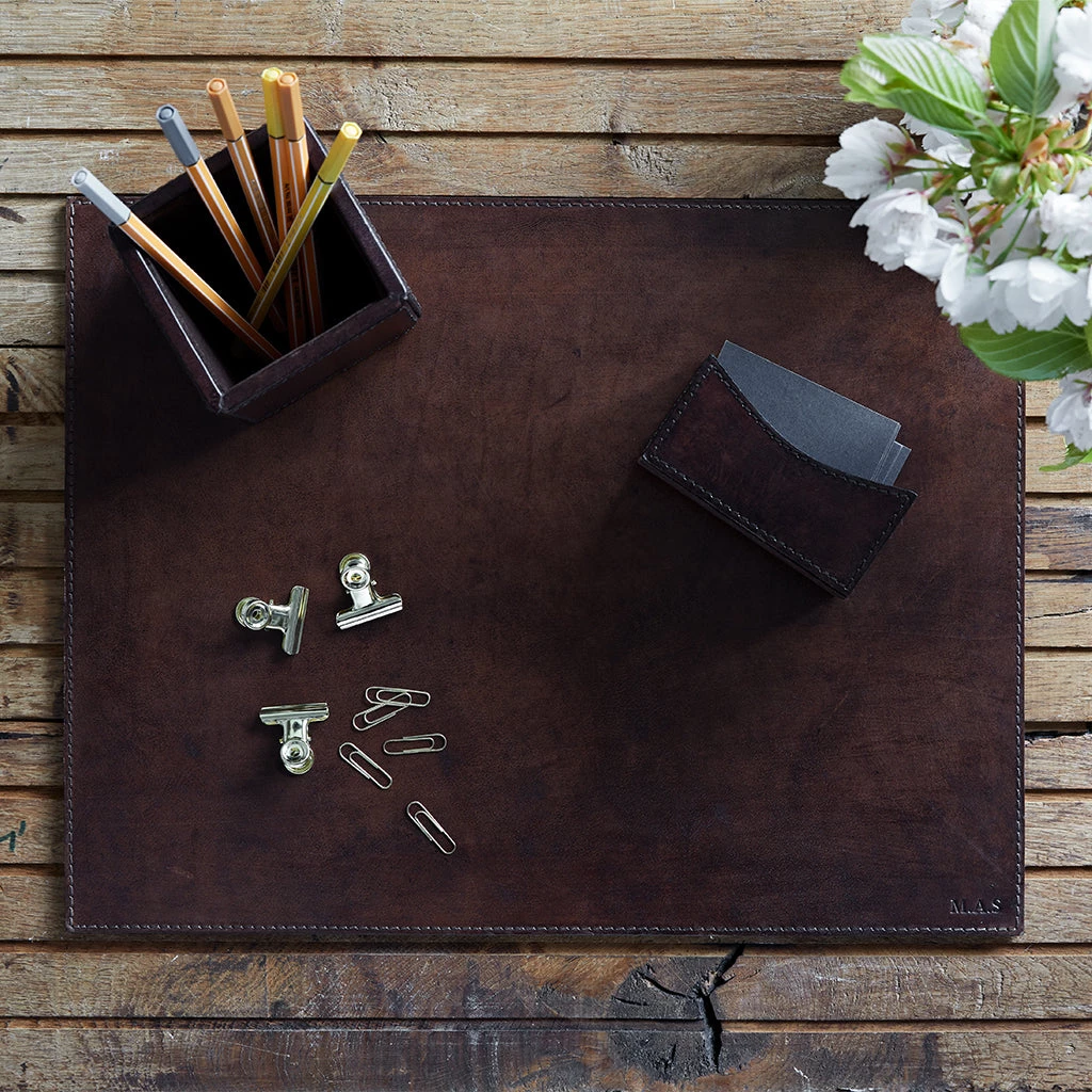 Life Of Riley Gift Sets Leather Bureau Desk Set - Three Matching Essentials 4 Life Of Riley Gift Sets Leather Bureau Desk Set - Three Matching Essentials