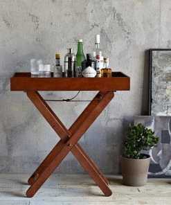 Life Of Riley Leather Butler Tray 9 Life Of Riley Leather Butler Tray