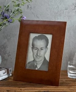 Life Of Riley For Her Leather Picture Frame. Three Sizes