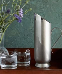 Life Of Riley Mirror Polish Water Pitcher Bar Ware