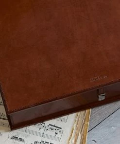 Life Of Riley Storage Leather Box File - Personalise The Lid