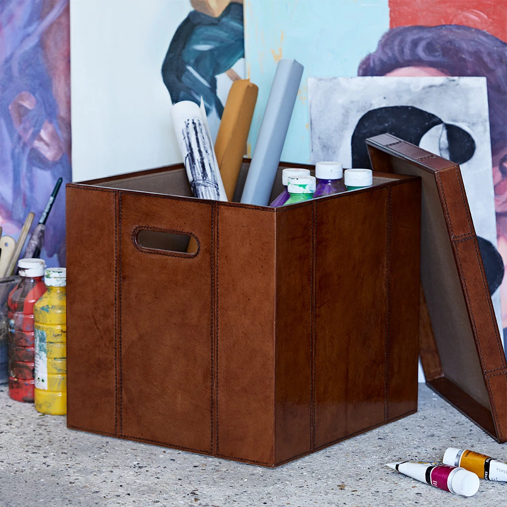 Life Of Riley Keepsake Boxes Leather Square Storage Box With Lid 4 Life Of Riley Keepsake Boxes Leather Square Storage Box With Lid