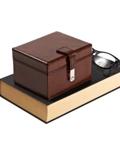 Life Of Riley Leather Stud Keepsake Box - Free Personalisation