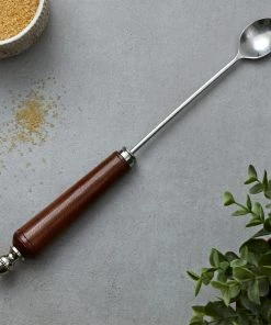 Life Of Riley Leather Long Spoon