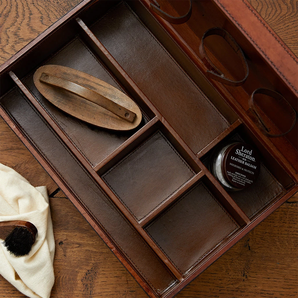 Life Of Riley Leather Tidy Box 4 Life Of Riley Leather Tidy Box