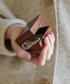 Life Of Riley Father's Day Leather Mini Cufflink Box