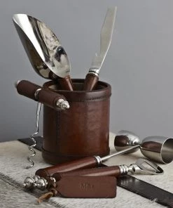 Life Of Riley Leather Bar Tool Collection Bar Ware