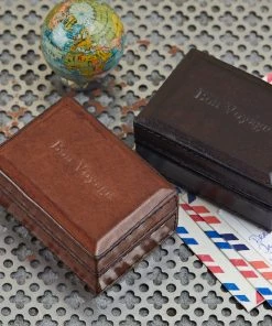 Life Of Riley Leather Earring Box 7 Life Of Riley Leather Earring Box