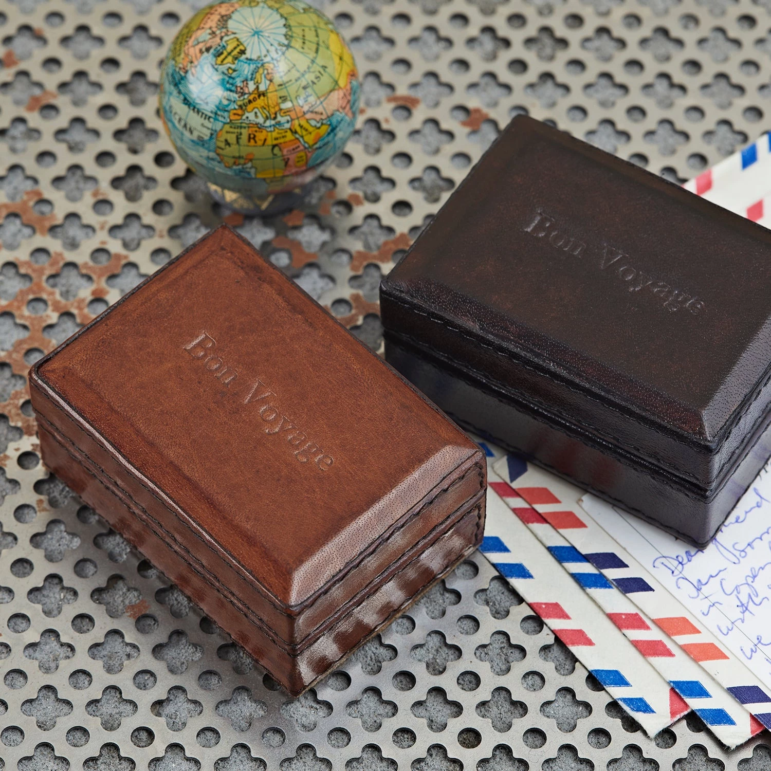 Life Of Riley Leather Earring Box 5 Life Of Riley Leather Earring Box