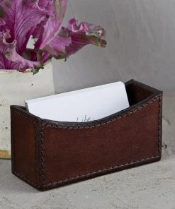 Life Of Riley Leather Business Card Holder